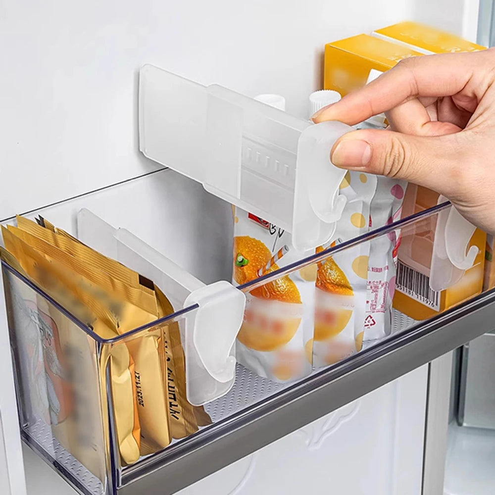 Adjustable Fridge Shelf Dividers (Set)